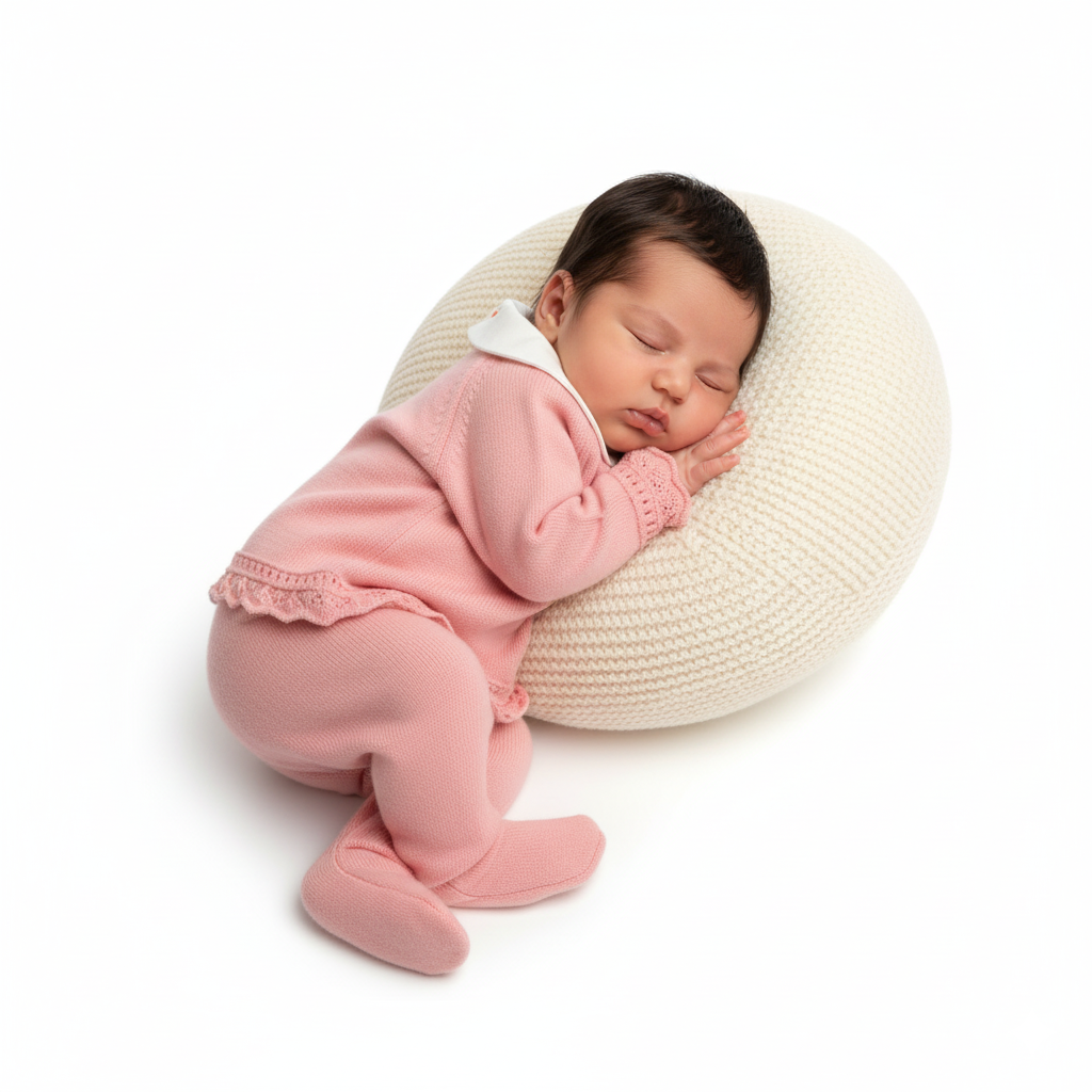 Conjunto en hilo / Tela 2 piezas flor