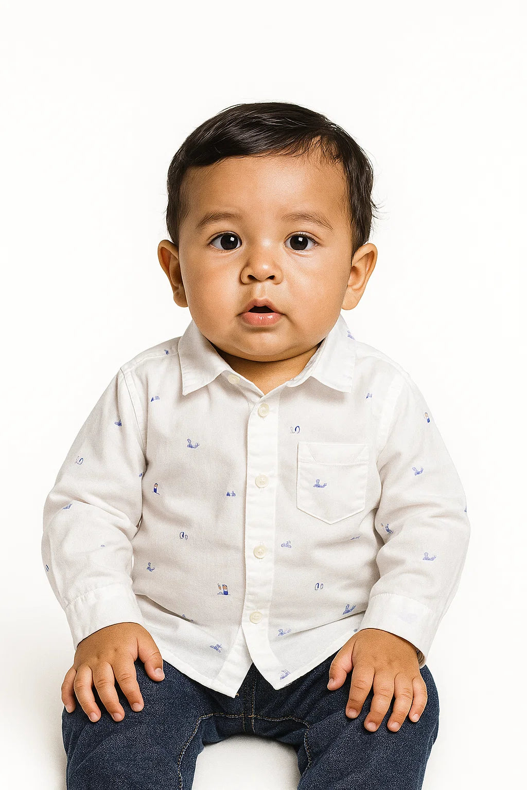 Camisa ML Estampada